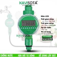 Bộ Điều Khiển Tự Động Tưới Nước KAVI Điều Khiển Van Thông Minh Hẹn Giờ Tưới Nước Hiển Thị LCD tưới vườn tự động