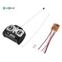 Bộ điều khiển từ xa 5CH 27Mhz Bảng mạch thu + Điều khiển từ xa cho hệ thống vô tuyến đồ chơi xe hơi RC