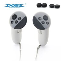 Bộ Điều Khiển VR Tay Cầm Cho Meta Quest 3 Tay Cầm Silicon Tay Cầm Bảo Vệ Với 4 Chiếc Nắp Cầm Cho VR Oculu Quest 3 Phụ Kiện