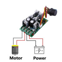 Bộ điều tốc điện 1 chiều DC cho motor 10/60V – 20A