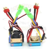 Bộ điều tốc động cơ chổi than ESC 320A 480A tản nhiệt quạt / nước để ráp xe / tàu điều khiển từ xa