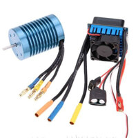 Bộ điều tốc ESC 60A với động cơ 3650 4370KV 9T cực khỏe hàng chính hãng giá cực tốt,hàng mới 100%