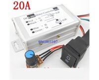 Bộ điều tốc motor 775 20A 1200W có đảo chiều,  điều tốc động cơ 12V, điều tốc motor 24V, chỉnh tốc độ motor