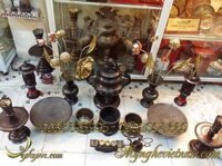 Bộ đỉnh đồng thờ cúng gia đình bằng đồng nguyên chất