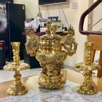 BỘ ĐỈNH LƯ ĐỒNG CAO 29cm