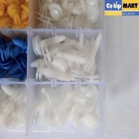 Bộ đinh tán, chốt vít nở nhựa ôtô hộp 12 loại vít nở nhựa. Bộ đinh tán, chốt nhựa ,vít nhựa, nở nhựa loại 1 dùng cho ôtô