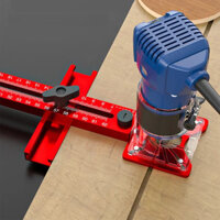 Bộ định tuyến 3 trong 1 Phay rãnh Giá đỡ chế biến gỗ Cắt và phay Dụng cụ tròn Phụ trợ Dụng cụ khoan tròn