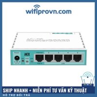 Bộ định tuyến doanh nghiệp Router Mikrotik RB750 Gr3 (hEX)
