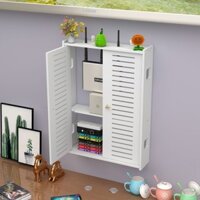 Bộ định tuyến Hộp lưu trữ TV Kệ treo tường Phòng khách WiFi không dây Chặn Punch-Free Box Modem quang treo tường