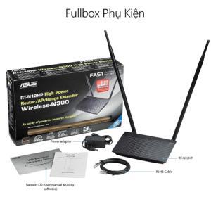 Bộ định tuyến không dây Asus N300 RT-N12+
