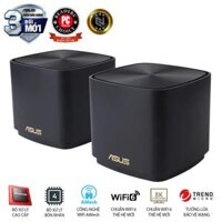 Bộ định tuyến Mesh Asus Wifi6 XD4S(B-2 PK) ZenWiFi Mini AX1800 Băng Tần Kép (Router WiFi có thể mở rộng)