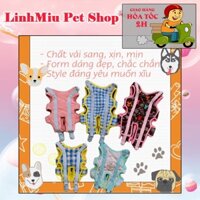 Bộ Địu Cao Cấp Cho Chó Và Mèo Size Từ 1,5kg - 6kg