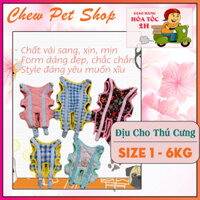 Bộ Địu Cao Cấp Cho Chó Và Mèo Size Từ 1,5kg - 6kg