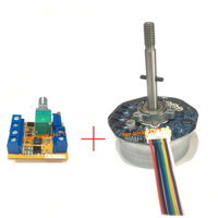 Bộ  DIY Chế Quạt Từ Động Cơ Brushless Không Chổi Than Nidec 12V-24V 84W Có Điều Tốc