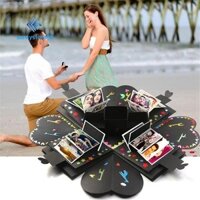 Bộ DIY Trí Nhớ Tình Yêu, Sổ Lưu Niệm, Hộp Quà Tặng Album Ảnh Handmade