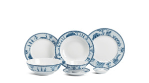 Bộ đồ ăn 10 người 36 sản phẩm – Jasmine – Thôn Dã