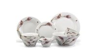 Bộ đồ ăn 14 sản phẩm - Tulip - Loa Kèn Hồng (Tulip ngà, Thiên nhiên, Loa Kèn Hồng, Bộ đồ ăn)