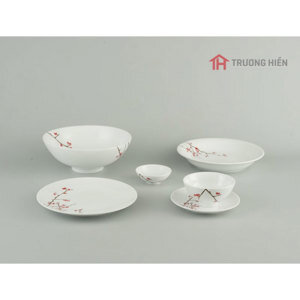 Bộ đồ ăn 22 sản phẩm – Daisy IFP – Hồng Đào