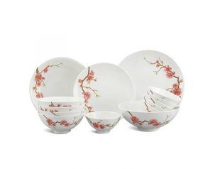 Bộ đồ ăn 22 sản phẩm – Daisy IFP – Hồng Đào