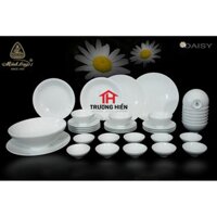 BỘ ĐỒ ĂN 35 SẢN PHẨM DAISY TRẮNG MINH LONG