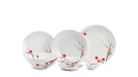 Bộ đồ ăn 6 người 24 sản phẩm Daisy Hồng Mai gốm sứ Minh Long