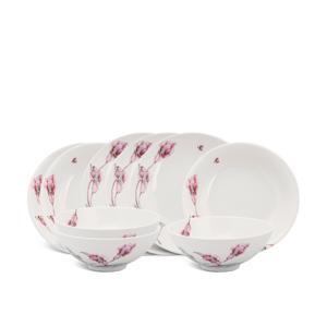 Bộ đồ ăn 9 sản phẩm – Daisy IFP – Loa Kèn Hồng