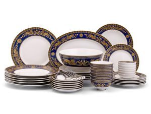 Bộ đồ ăn Âu-Á 44 sản phẩm Hoàng Cung – Cẩm Tú