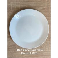 Bộ đồ ăn giá cả phải chăng (Chất lượng Corelle) và đĩa / bát phục vụ Đĩa trắng