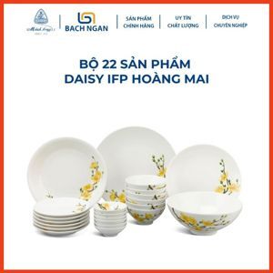 Bộ Đồ Ăn Minh Long Daisy IFP Hoàng Mai 22 Sản Phẩm