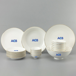 Bộ Đồ Ăn Minh Long Daisy IFP VCV 22 Sản Phẩm