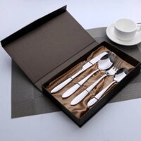 Bộ đồ ăn món Tây dao thìa dĩa bằng inox 304, hàng đẹp