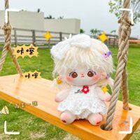 Bộ đồ Bánh sữa cho bé doll 20cm