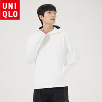 Bộ đồ bảo vệ UV bằng lụa băng mịn màng và thoải mái cho nam Uniqlo, Áo khoác đá có độ đàn hồi cao