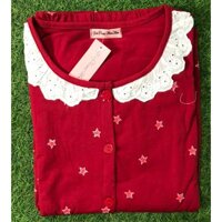 Bộ đồ bầu NGỐ mặc trước và sau sinh hình SAO, phong cách Hàn Quốc mặc nhà và sau sinh BL812 - BL812 đỏ đô