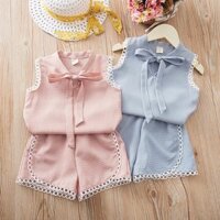 Bộ Đồ Bé Gái Caro cotton Hồng - BB04CRH