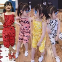 Bộ Đồ Bé Gái Cột Dây Quần Bí Siêu Xinh