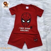 Bộ đồ bé trai bộ quần áo siêu nhân nhện màu đỏ NEXT có size 10 đến 23 kg