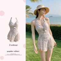 Bộ Đồ Bơi Bikini Che Bụng Hở Lưng Nâng Ngực Thời Trang Đi Biển Mới