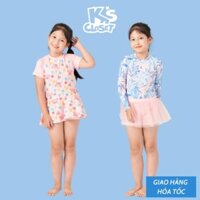 Bộ Đồ Bơi Cho Bé Gái K'S CLOSET (2 - 10 tuổi) KT116TWS / KT128TWS / KT160TWS TMMN ⚡ "