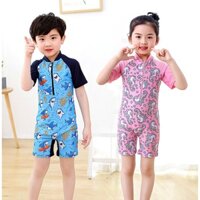 Bộ Đồ Bơi Liền Thân Trẻ Em Bé Trai Bé Gái Đẹp
