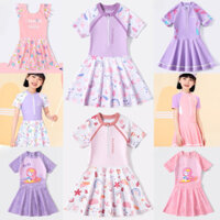 Bộ Đồ Bơi Nàng Tiên Cá Dễ Thương Cho Bé Gái YUKE-0322