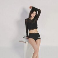 Bộ đồ bơi phong cách thể thao mới dành cho nữ Bộ đồ bơi Hàn Quốc Bộ 3 bộ bikini chống nắng dài tay áo bơi mỏng đồ bơi nữ ins đồ đi biển bán chạy