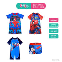 Bộ Đồ Bơi Trẻ Em Tay Ngắn Mesuca Nhân Vật Hoạt Hình Marvel Cho Bé Trai (Spiderman/ Captain)