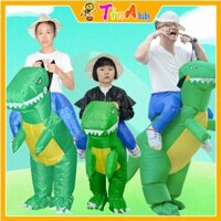 Bộ đồ bơm hơi hóa trang khủng long T-REX vui nhộn cho bé đồ hóa trang Halloween Giáng Sinh đồ cosplay E1081