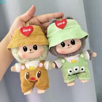 Bộ đồ búp bê DEN Bao-ao, Bộ áo liền quần thời trang 17cm Quần áo búp bê sang trọng, Trò chơi ăn mặc 17cm Bao-ao Hug Series Bộ sưu tập Quần áo búp bê thủ công Phụ kiện búp bê bông