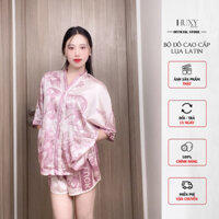 Bộ Đồ Cao Cấp Vải Lụa Latin Nữ ĐN19082401