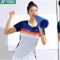 Bộ đồ cầu lông YONEX, tay ngắn nam nữ, đồ thể thao thoáng khí khô nhanh