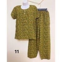 Bộ đồ cho bà và mẹ- bộ đồ mặc nhà xuân hè mới nhất- thời trang trung niên cao tuổi