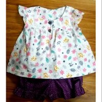 Bộ đồ cho bé vải kiện hàn