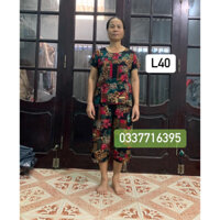 Bộ đồ cho mẹ & bà _ Chất lanh thoáng mát mùa hè